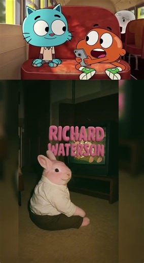 Gumball in REAL LIFE is terrifying 💀 #shorts #gumball