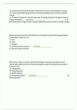 Chapter Test 4 IFSTA 7th Edition