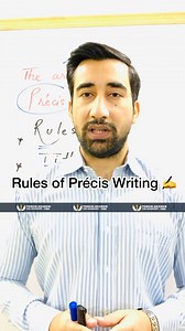 48 reactions · 35 shares | Rules of Précis Writing 01. Comprehend...