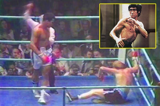 Muhammad Ali’s final KO win saw him use special punch learned from Bruce Lee to take down British scaffolder Richard Dunn