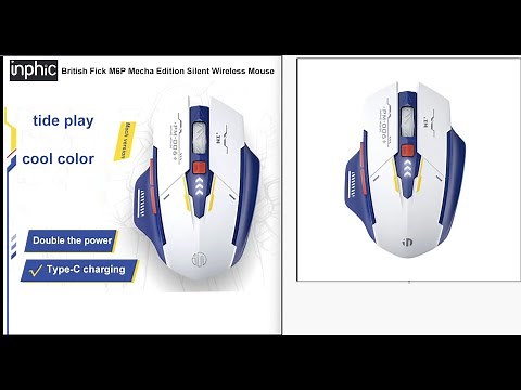 Бесшумная мышь Inphic M6P