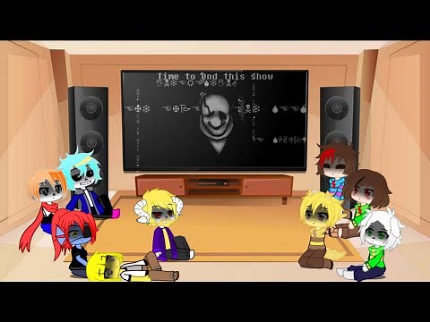 Undertale reacts Entry number 17 - Dark Darker Yet Darker