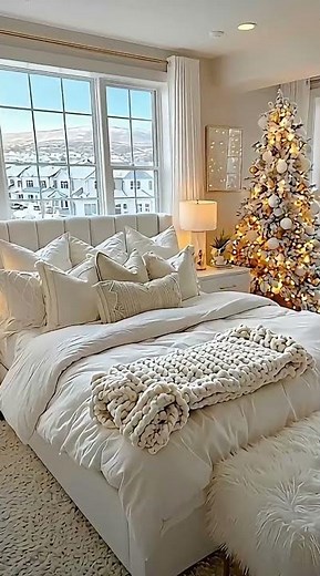 Luxury Christmas Mansion Tour 🎄 | 5 Cozy Bedroom Styles for the Holidays