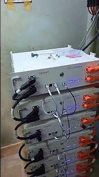 GOODWE 20 KW HYBRID INVERTER 3 PHASE CONNECTING WITH SUNWODA ATRIX 5KW * 7 = 35KW LITHIUM BATTERY