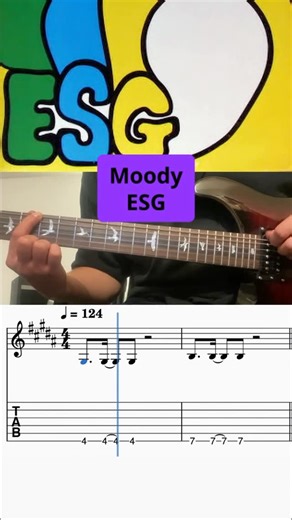 Max Guitar Lessons on Instagram: "🤘 Top 5 one finger and/or one string riffs! 🤘 No.1 : Moody - E.S.G Technically this is a bass line but a riff is a riff! All done on one string and you only need one finger to be able to play it! A two note song! And it’s heavy as hell! Check out @esgtheband they are awesome! Book a FREE online guitar lesson with me via Zoom! 🏎️ 100% Free for all new students! 🤩 Liking the content? Want to see more solos, songs, riffs and more? Then please like/follow/subscr