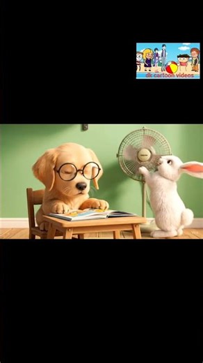 Dog And Rabbit #cartoon #funny #shorts #dkcartoonvideos