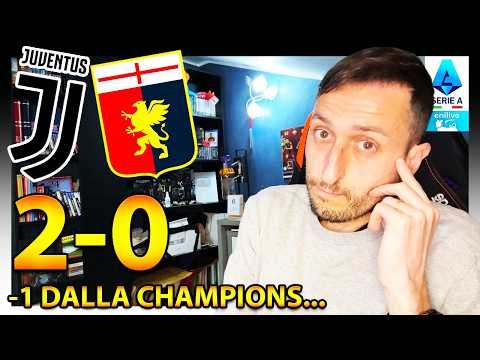 JUVENTUS-GENOA 2-0: A GREAT TEAM DOES THIS.