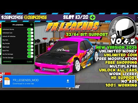 Fr Legends MOD MENU v0.4.6 | MOD APK | Unlimited Money & Gold | Latest Version Terbaru | Max Engine