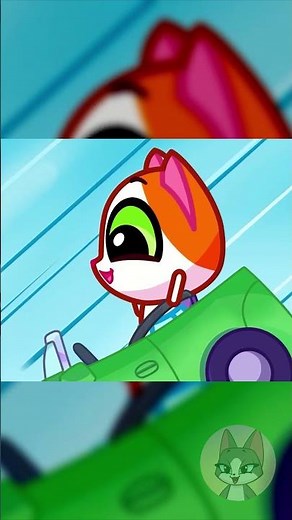 Are we there yet? Driving in my color car song #songs #forkids #purrpurr