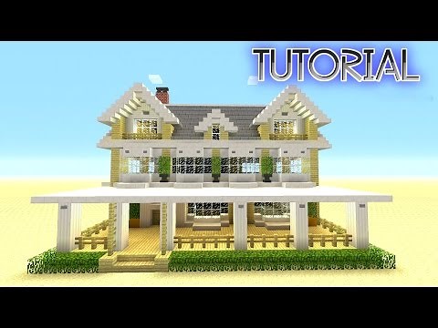 Minecraft: How To Build A Suburban House | Minecraft Berch House | Tutorial