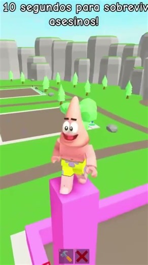 SpongeBob SURVIVES Sandy with the biggest STRONG BASE in roblox #robloxedit