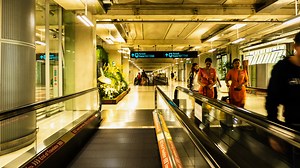 Download Time lapse passenger in airport