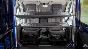 Cabbunk Kids Bunk Bed for Van/RV (Transit, Sprinter, ProMaster)