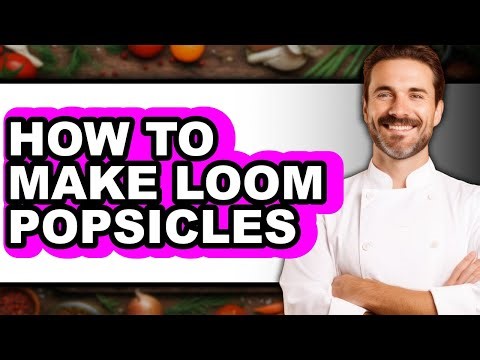 How To Make Loom Popsicles - Step By Step