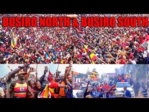 H.E. Bobi Wine Heads to Busiro North & Busiro South | Day 86 — All Streets already filled up.