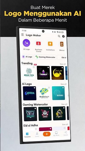 Aplikasi Logo Maker Cepat & Mudah | Buat Logo Anda Sendiri Hari Ini