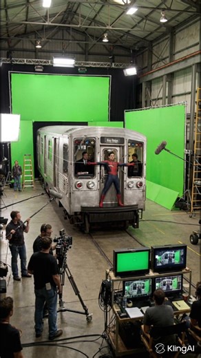 Backstage Behind the scenes of the Spider-man 2 #behindthescenes #backstage #bts #spiderman #marvel