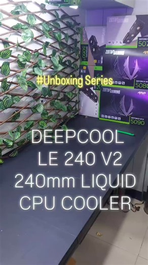 PARAMOUNT PLAY | Unboxing the Deepcool LE240 V2 ARGB Liquid CPU Cooler | Dual Fan Radiator with Vibrant RGB Lighting Discover the power of efficient... | Instagram