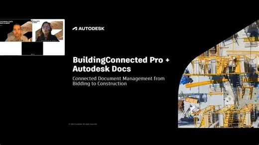 BuildingConnected Pro and Autodesk Docs: Connected Document Management from Bidding to Construction