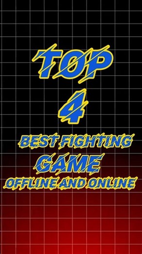 TOP 4 BEST FIGHTING GAMES 🔥 | OFFLINE & ONLINE FIGHTING GAMES FOR ANDROID | BEST MOBILE GAMES