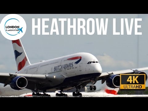 #Heathrow Airport Departures LIVE - Plane Spotting - Saturday 20th December