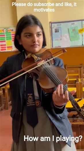 Class main violin ll alien plays violin #trending