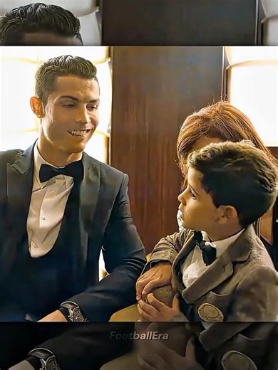 Messi Kissed Ronaldo Jr… But His Reaction Went Viral