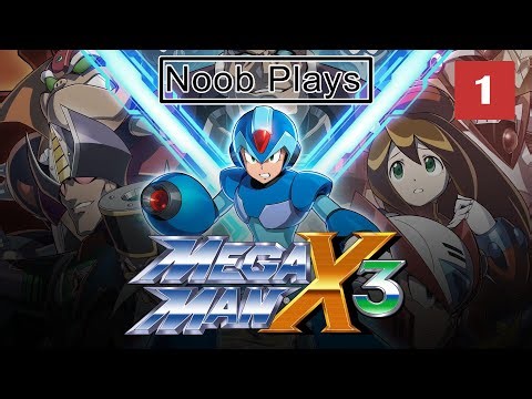Noob Plays Mega Man X3 Part 1 [NO COMMENTARY PLAYTHROUGH]