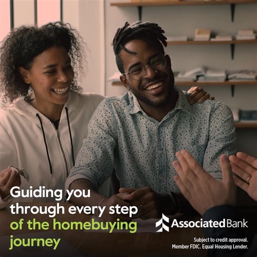 From the mortgage application to putting your name on the mailbox, Associated Bank is a leading lender proud to lead you home. Ask about our downpayment assistance programs. | Associated Bank