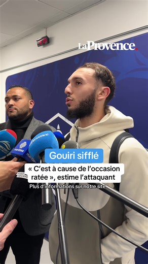 Gouiri sifflé : « C’est à cause de l’occasion ratée », estime l’attaquant #om #velodrome