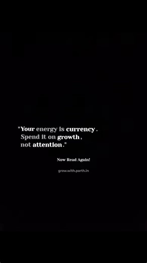 Stop Chasing Attention, Start Chasing Growth | Mindset #motivation