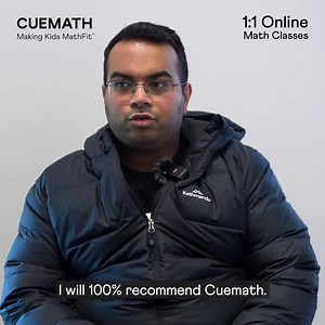 Cuemath’s 1:1 personalized online maths tutoring sparks creative thinking, confidence, and curiosity. Kids stay motivated, take ownership of their learning, and enjoy every challenge — just like Agam! 🌍 400K Parents Trust Cuemath | ⭐ 4.9 Rated On Trustpilot | 💡 100% Money Back Guarantee Within 30 Days or 8 Classes | Cuemath