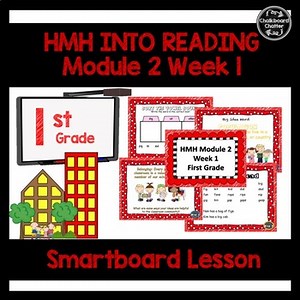 HMH Into Reading SMART Board Lesson Module 2, Week 1 First  (1st) Grade