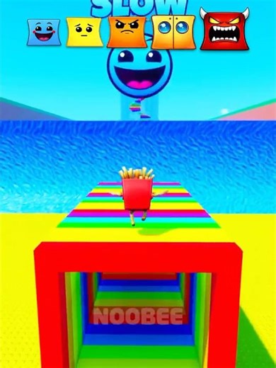 Which Rainbow Obstacle Can Protect Me? 🤔 #escapetsunamiforbrainrots #roblox