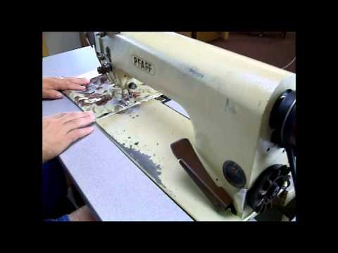 Pfaff 461 Industrial Sewing Machine with Table Leather, Upholstery, Webbing