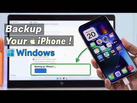 Backup iPhone to Windows PC [Updated Process]