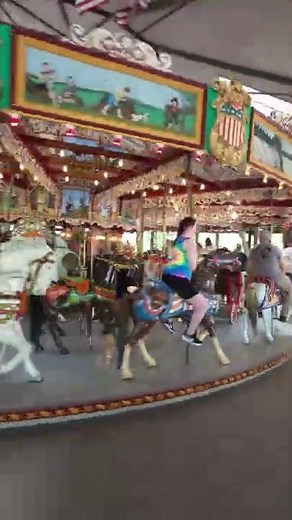 A Close Look: Off Ride at Knoebels' Grand Carousel