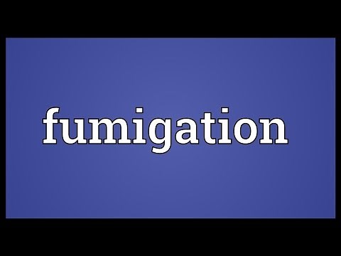 Fumigation Meaning
