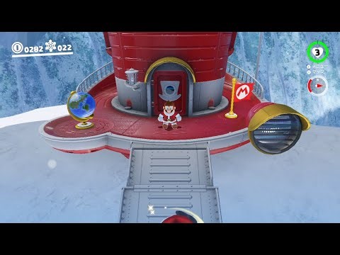 Super Mario Odyssey Christmas Special Santa Mario #1 Nintendo Switch OLED Gameplay 60fps SysDVR