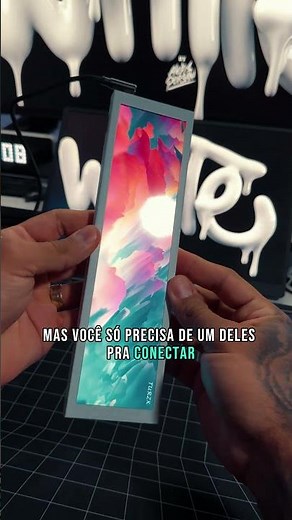 TUNEI O MEU PC GAMER COM ESSA TELA PERSONALIZÁVEL DA ALIEXPRESS