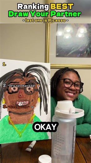 Ranking BEST Draw Your Partner 🖌️🎨🖼️ #shorts