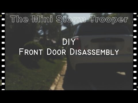 DIY - MINI F56 Front Door Disassembly