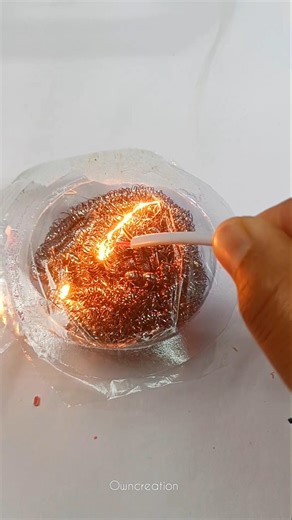 Steel Wool + 12v Adapter