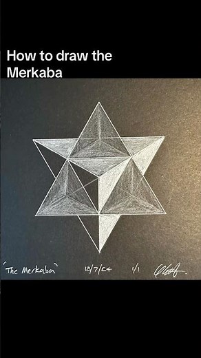 How to draw the Merkaba
