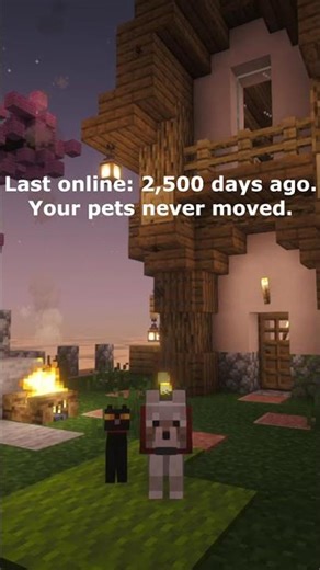 He's still waiting sitting down on that old save file... #minecraft #nostalgia #gaming #throwback