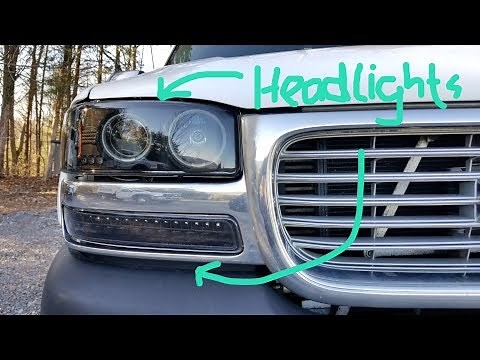2002 GMC SIERRA HEADLIGHT INSTALL