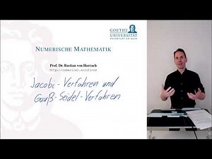 NUM 3.2.1 Jacobi-Verfahren und Gauß-Seidel-Verfahren