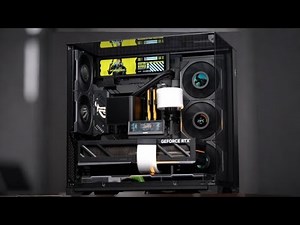 Lian Li O11 Vision Compact | RTX 5080 Vulcan OC | Ryzen 9800X3D | Black Masterpiece PC Build
