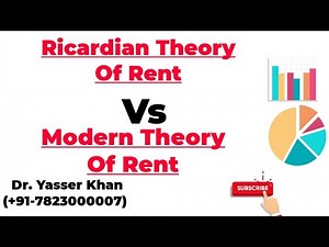 Rent | Ricardian Theory Vs Modern Theory | Ricardian Theory Of Rent | Modern Theory Of Rent | UGC