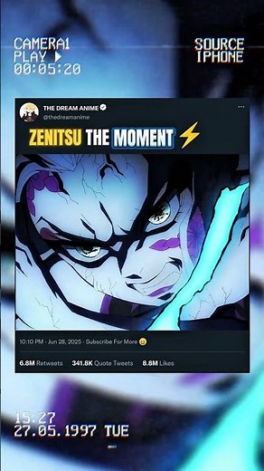 zenitsu the miment ⚡🔥4k anime Edit #foryou